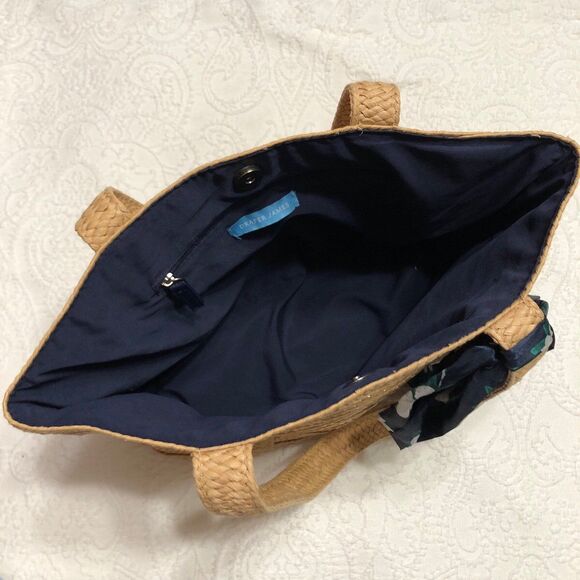 Bundle! Draper James Straw Purse and Matching Sunglass Case - Picture 6 of 12